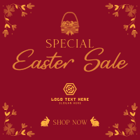 Easter Bunny Sale Instagram Post