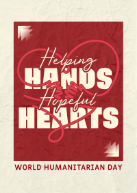 Humanitarian Hopeful Hearts Flyer