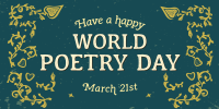 World Poetry Day Twitter Post