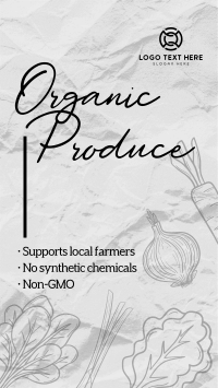 Organic Produce YouTube Short