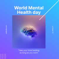 Mental Health Day Instagram Post Image Preview