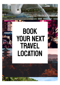 Book Your Travels Poster