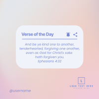 Verse of the Day Instagram Post