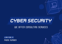 Cyber Security Consultation Postcard
