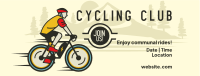 Fitness Cycling Club Facebook Cover Image Preview