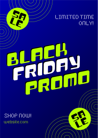 Limited Black Friday Flyer Design