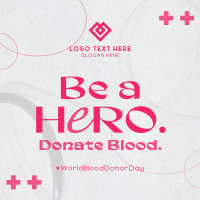 Blood Donation Campaign Linkedin Post
