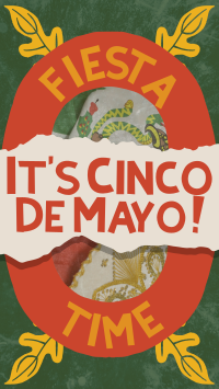 Rustic Cinco De Mayo Facebook Story