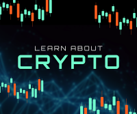 Learn about Crypto Facebook Post Design