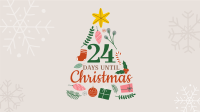 Jolly Christmas Countdown Facebook Event Cover