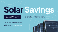 Solar Savings Animation