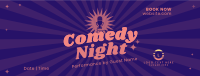 Comedy Night Facebook Cover Design