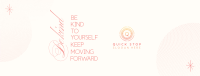 Be Kind To Yourself Facebook Cover Image Preview