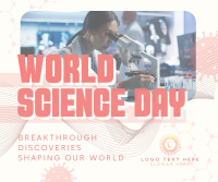 Corporate World Science Day Facebook Post