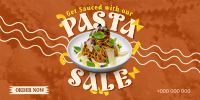 Saucy Pasta Sale Twitter Post