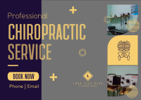 Chiropractic Service Postcard