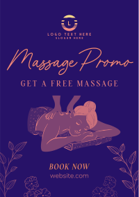 Relaxing Massage Flyer