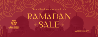 Biggest Ramadan Sale Facebook Cover Image Preview