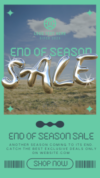 Y2K End of Season Sale TikTok Video