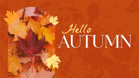 Hello There Autumn Greeting YouTube Video