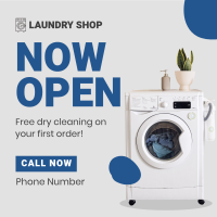 Laundry Shop Opening Linkedin Post