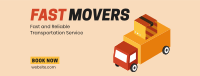 Fast Movers Service Facebook Cover