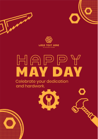 May Day Message Flyer