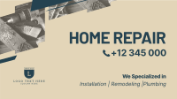 Modern Repair Service Facebook Event Cover