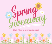 Hello Spring Giveaway Facebook Post