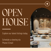 Open House Listing Instagram Post