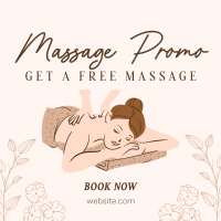 Relaxing Massage Linkedin Post Design