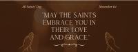 May Saints Hold You Facebook Cover Image Preview