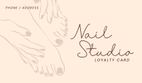 Mani-Pedi Salon Business Card