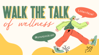 Walk Wellness Podcast Animation