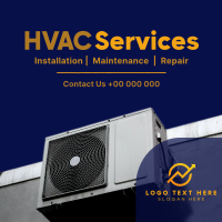 Excellent HVAC Services for You Instagram Post