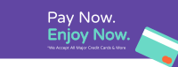 Seamless Online Payment Facebook Cover Image Preview