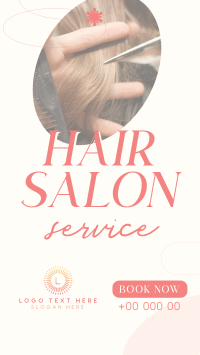 Professional Hairstylists Instagram Story Design