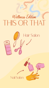 This or That Wellness Salon Facebook Story