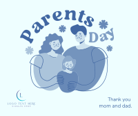 Happy Mommy & Daddy Day Facebook Post