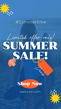 Tropical Summer Sale TikTok Video