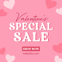 Valentine Hearts Special Sale Linkedin Post