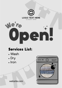 Washing Machine Flyer example 4