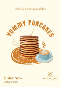 Delicious Breakfast Pancake  Flyer