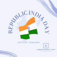 Indian Flag Instagram Post Image Preview