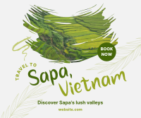 Sapa Vietnam Travel Facebook Post