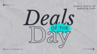 Simplistic Discount Deal Facebook Event Cover