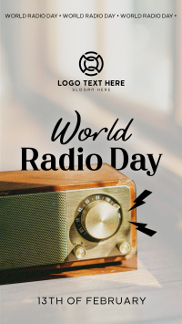 Radio Day Analog Instagram Reel Design