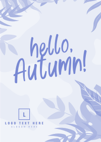 Hello Autumn Season Flyer