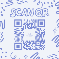 Handdrawn Maximalist Doodles QR Code Image Preview