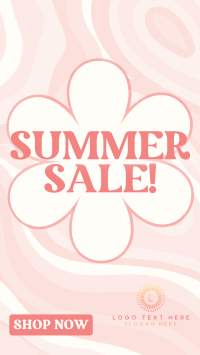 Groovy Summer Sale Instagram Story